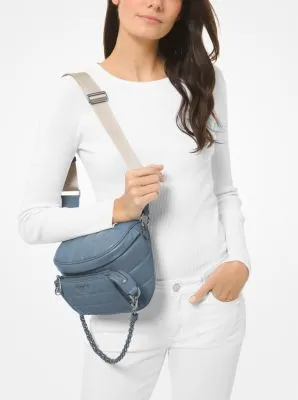 Slater Medium Quilted Leather Sling Pack
