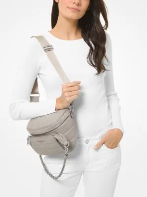 Slater Medium Quilted Leather Sling Pack