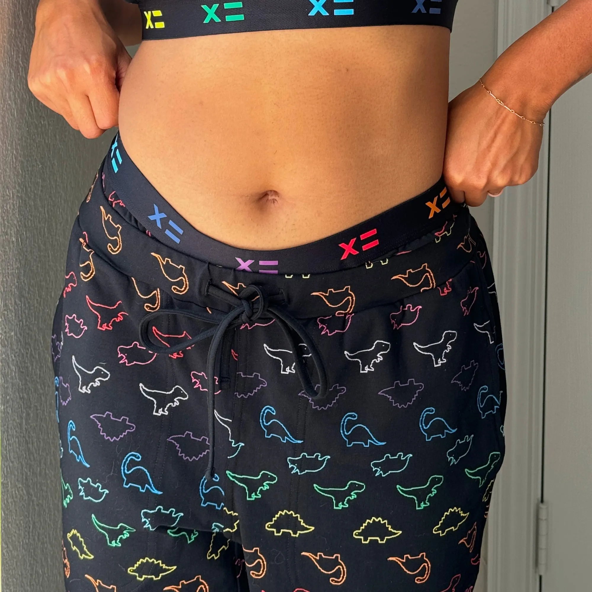 Sleep Jogger - Rainbow DinoByte