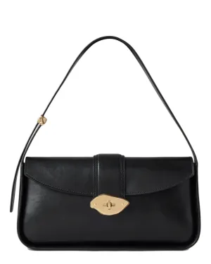 Small Lana Shoulder Bag High Gloss Leather (Black)