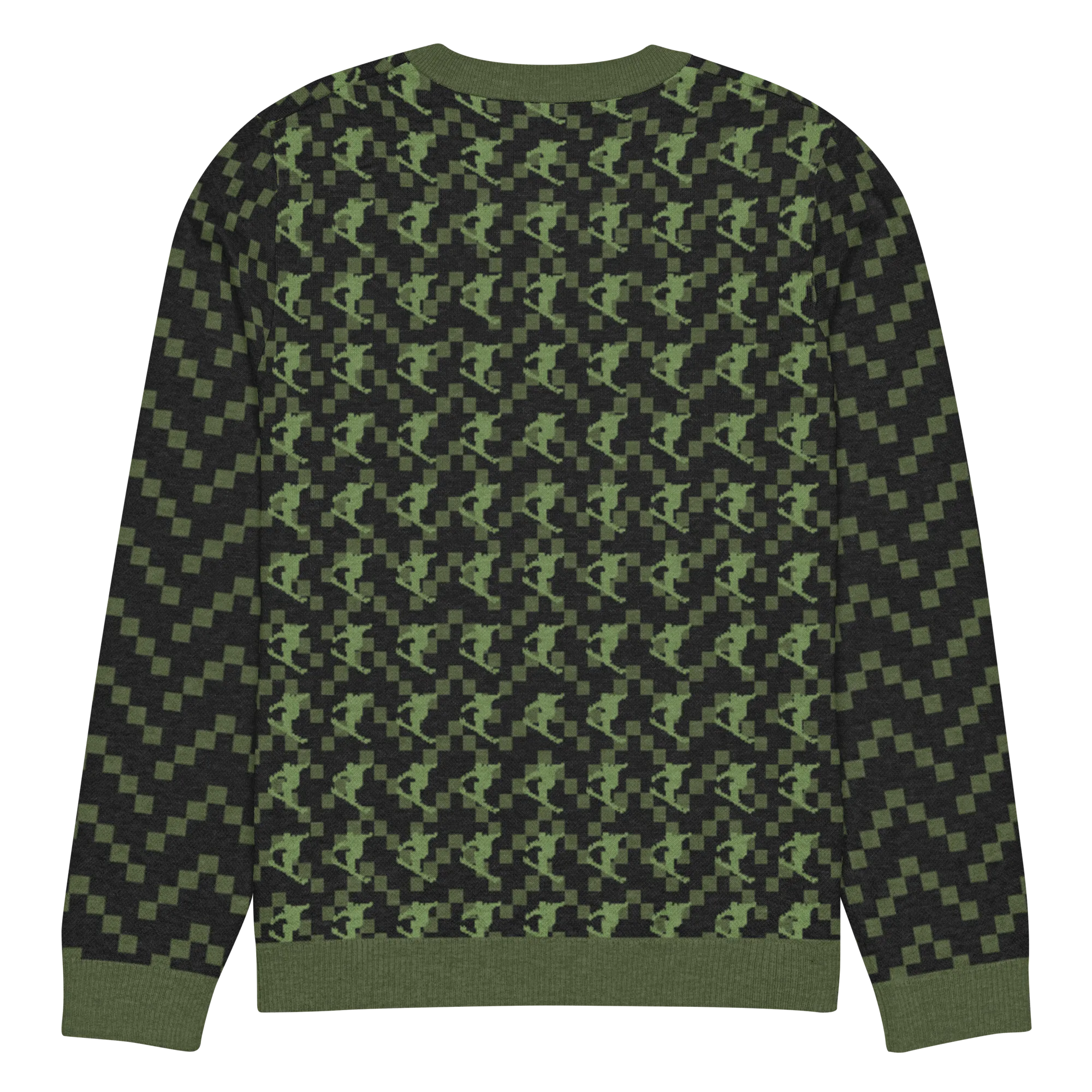 Snow Ski Freestyle Knitted crew neck sweater