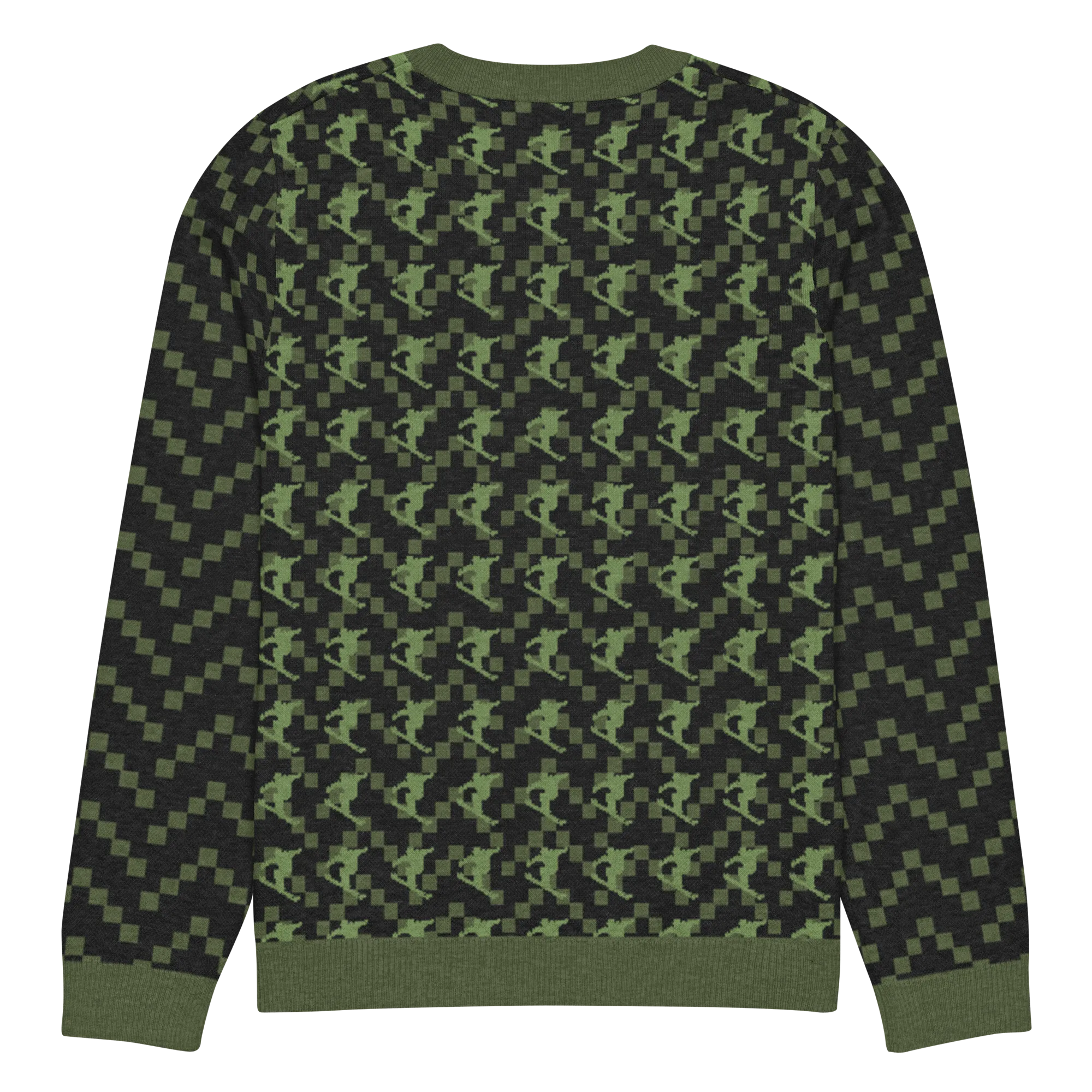 Snow Ski Freestyle Knitted crew neck sweater