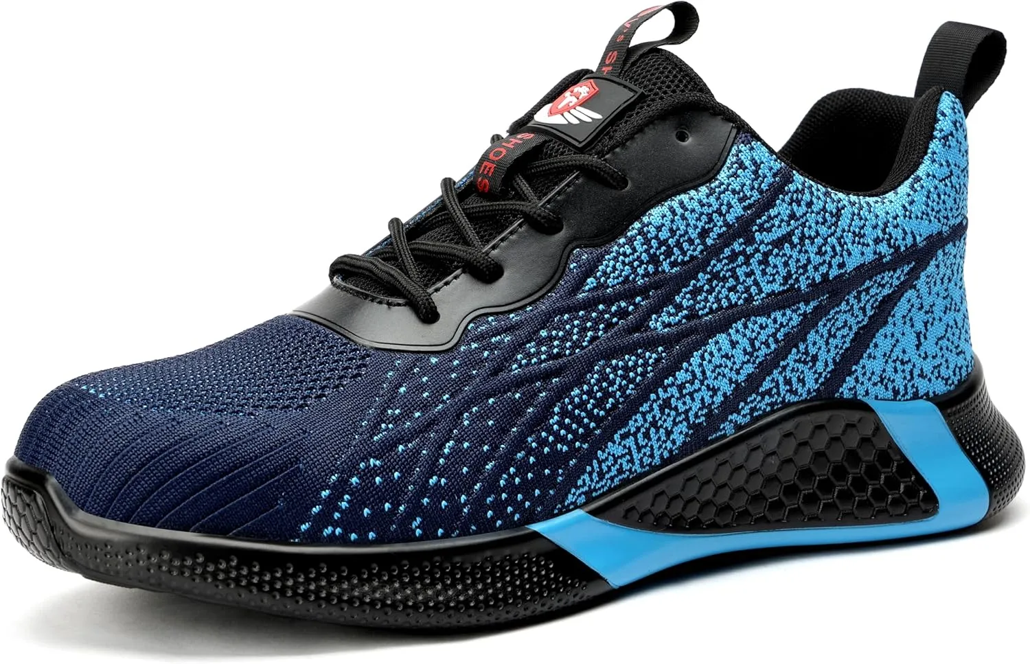 STEEL V's Men & Women Steel-Toe Work Shoes, Composite Toe, Lightweight, Breathable, Durable, Slip-Resistant, Arch Support, Oder Selector, Industrial Athlete, Zapatos de Seguridad para Hombres y Mujer