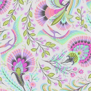 Tula Pink - Roar! - Wing it Mist