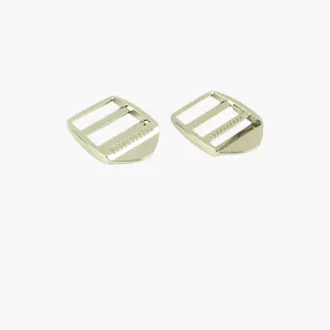 Two 1" Ladder Lock Slider Buckles