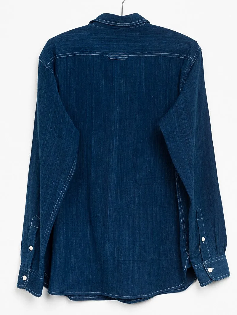 Umber & Ochre Indigo Work Shirt