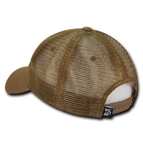 United We Stand USA Flag Patriotic Relaxed Fit Trucker Cotton Baseball Caps Hats