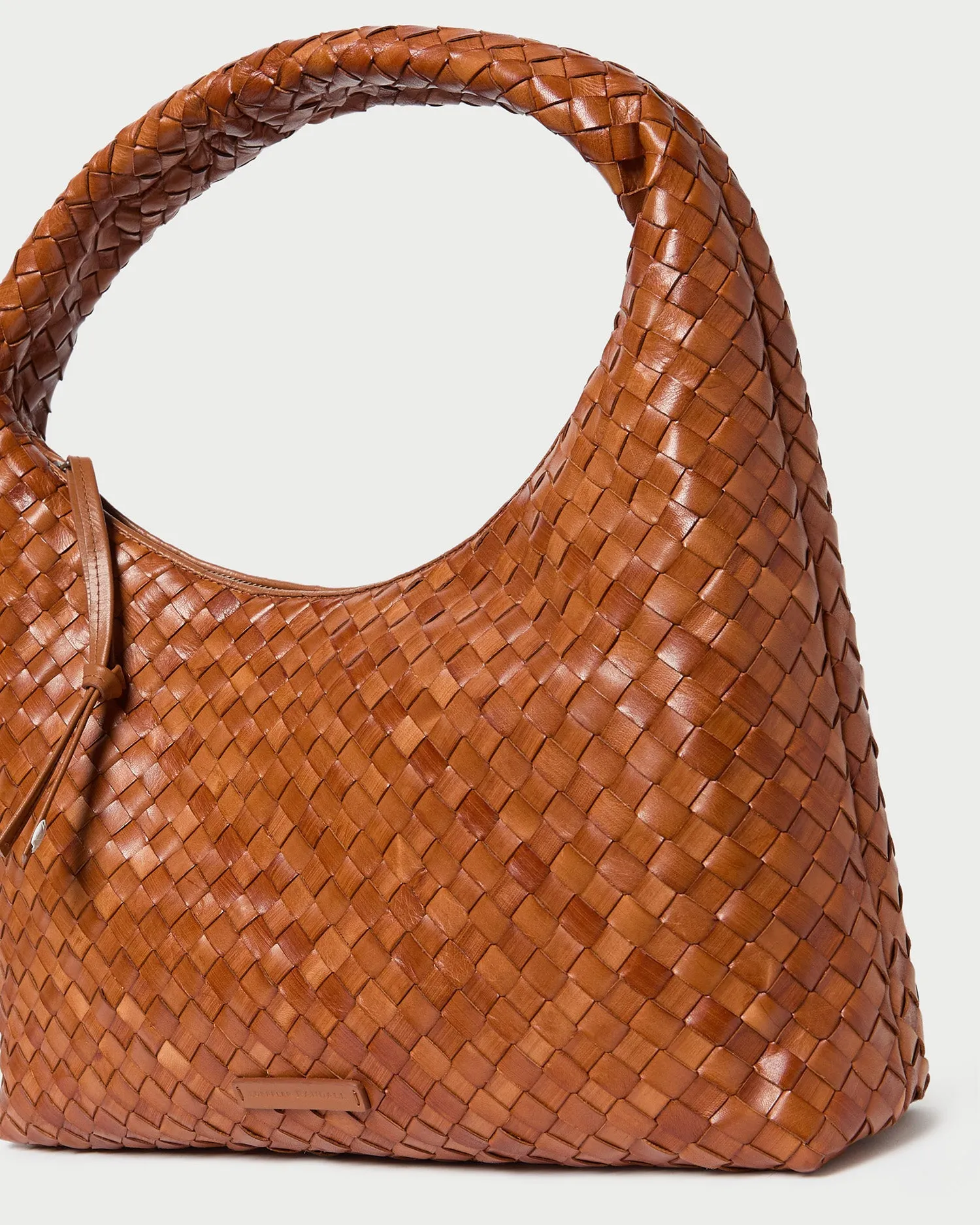Willow Timber Woven Leather Hobo