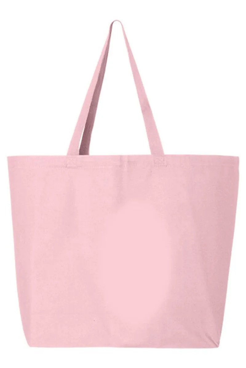 You Are Loved Coquette Canvas Jumbo Tote